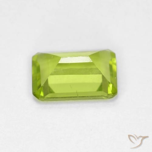Peridot Gemstone in 7 x 5 mm (calibrated) Size for Sale, Peridot Stone in Yellowish Green Color