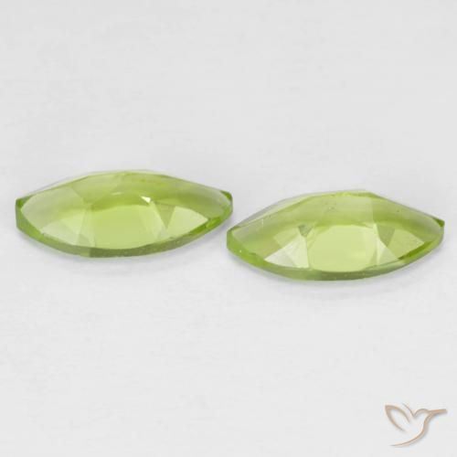 Peridot Gemstones in 8 x 4 mm (calibrated) Size for Sale, Peridot Stones in Lively Green Color