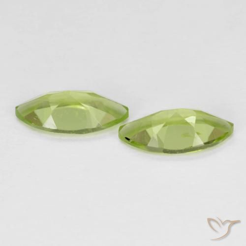 Peridot Gemstones in 8 x 4 mm (calibrated) Size for Sale, Peridot Stones in Medium Green Color