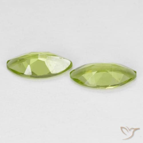 Peridot Gemstones in 8 x 4 mm (calibrated) Size for Sale, Peridot Stones in Medium Green Color