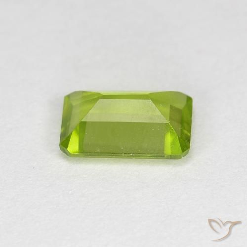 Peridot Gemstone in 7 x 5 mm (calibrated) Size for Sale, Peridot Stone in Lively Yellowish Green Color