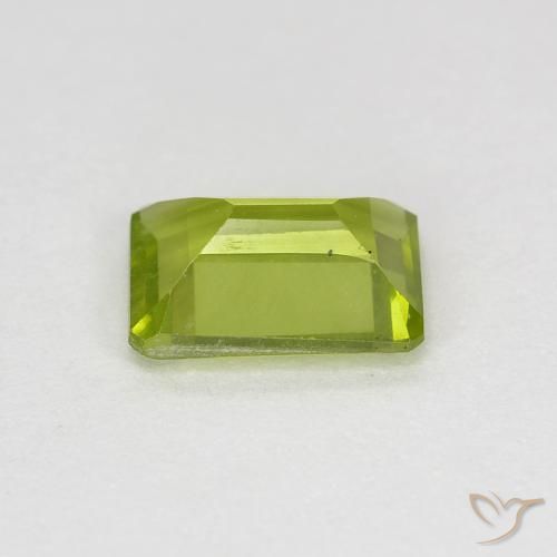 Peridot Gemstone in 7 x 5 mm (calibrated) Size for Sale, Peridot Stone in Medium Green Color