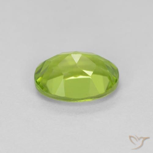 Peridot Gemstone in 8 x 6 mm (calibrated) Size for Sale, Peridot Stone in Yellowish Green Color