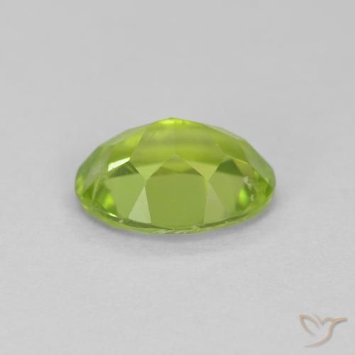 Peridot Gemstone in 8 x 6 mm (calibrated) Size for Sale, Peridot Stone in Lively Green Color