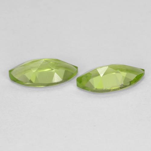 Peridot Gemstones in 8 x 4 mm (calibrated) Size for Sale, Peridot Stones in Lively Green Color