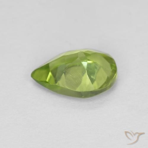 Peridot Gemstone in 7 x 5 mm (calibrated) Size for Sale, Peridot Stone in Lively Green Color