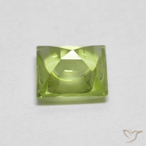 Peridot Gemstone in 5 x 5 mm (calibrated) Size for Sale, Peridot Stone in Lively Green Color