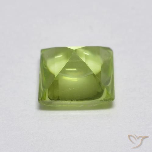 Peridot Gemstone in 5 x 5 mm (calibrated) Size for Sale, Peridot Stone in Yellowish Green Color
