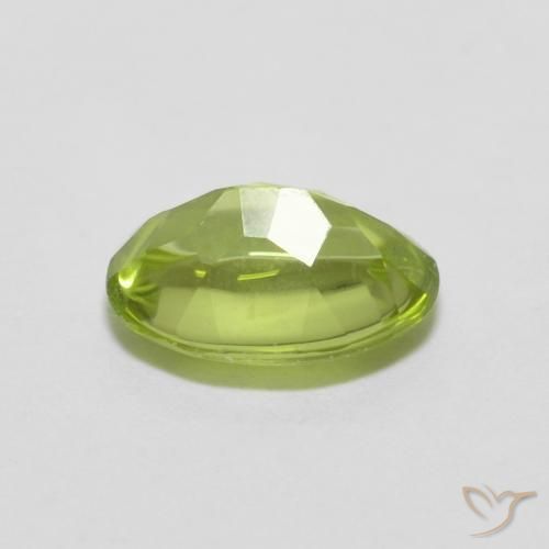 Peridot Gemstone in 7 x 5 mm (calibrated) Size for Sale, Peridot Stone in Lively Green Color