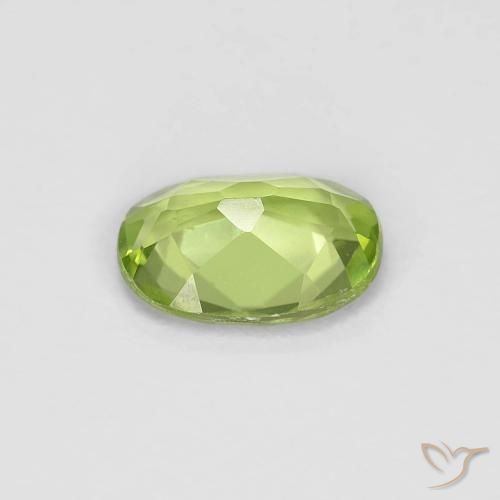 Peridot Gemstone in 7 x 5 mm (calibrated) Size for Sale, Peridot Stone in Medium Green Color