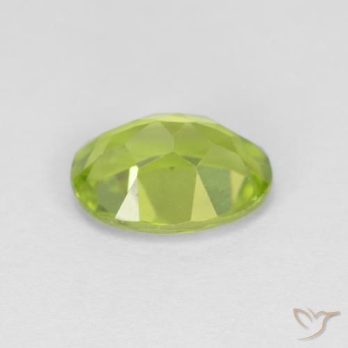 Peridot Gemstone in 8 x 6 mm (calibrated) Size for Sale, Peridot Stone in Yellowish Green Color