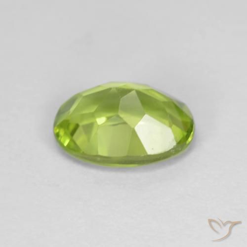 Peridot Gemstone in 8 x 6 mm (calibrated) Size for Sale, Peridot Stone in Yellowish Green Color