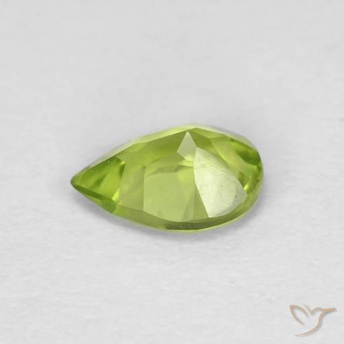 Peridot Gemstone in 7 x 5 mm (calibrated) Size for Sale, Peridot Stone in Lively Green Color