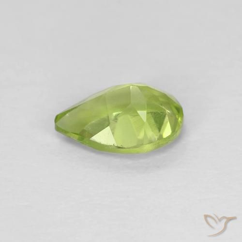 Peridot Gemstone in 7 x 5 mm (calibrated) Size for Sale, Peridot Stone in Lively Yellowish Green Color