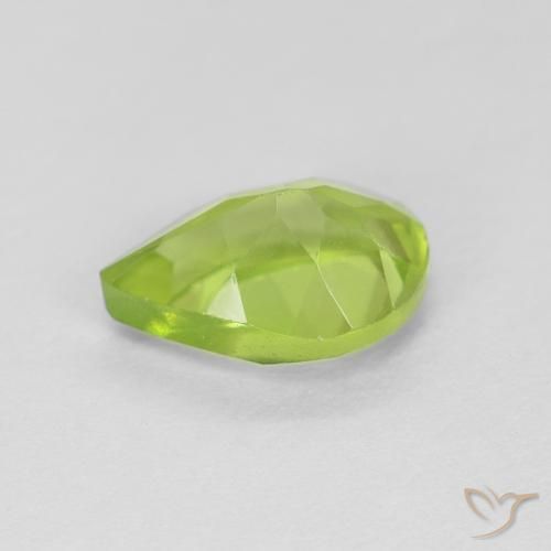 Peridot Gemstone in 7 x 5 mm (calibrated) Size for Sale, Peridot Stone in Medium Green Color