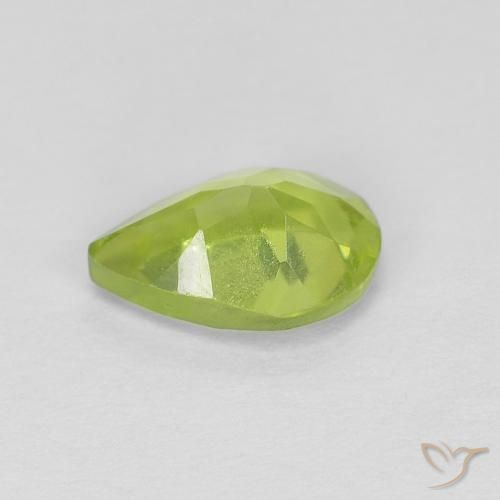 Peridot Gemstone in 7 x 5 mm (calibrated) Size for Sale, Peridot Stone in Lively Yellowish Green Color