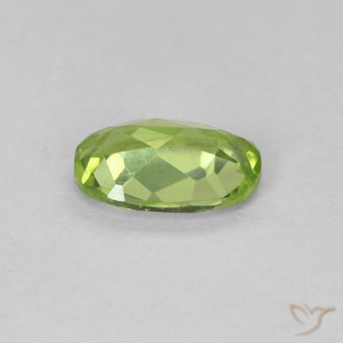 Peridot Gemstone in 7 x 5 mm (calibrated) Size for Sale, Peridot Stone in Medium Green Color