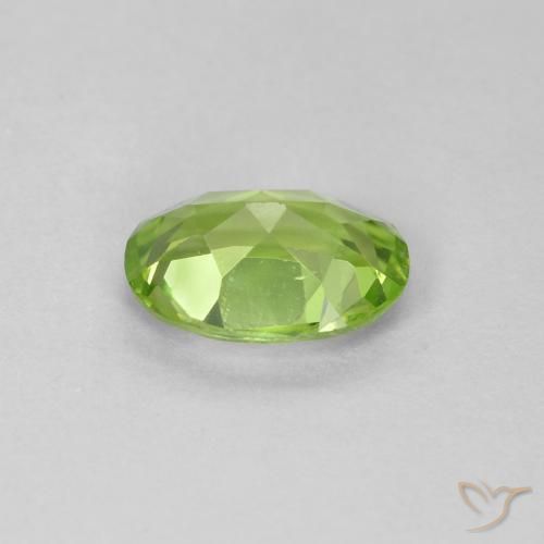 Peridot Gemstone in 7 x 5 mm (calibrated) Size for Sale, Peridot Stone in Medium Green Color