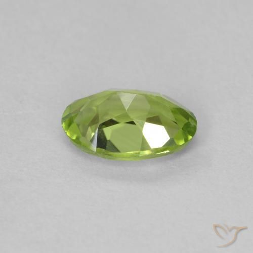 Peridot Gemstone in 6.7 x 4.8 mm Size for Sale, Peridot Stone in Lively Green Color