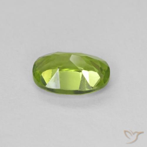 Peridot Gemstone in 7 x 5 mm (calibrated) Size for Sale, Peridot Stone in Medium Green Color