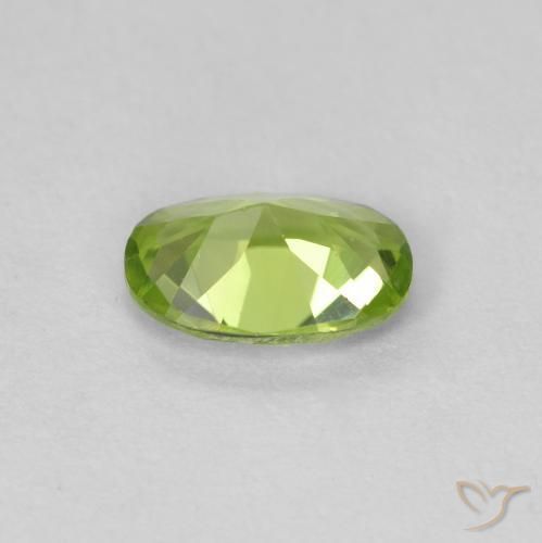 Peridot Gemstone in 7 x 5 mm (calibrated) Size for Sale, Peridot Stone in Lively Green Color