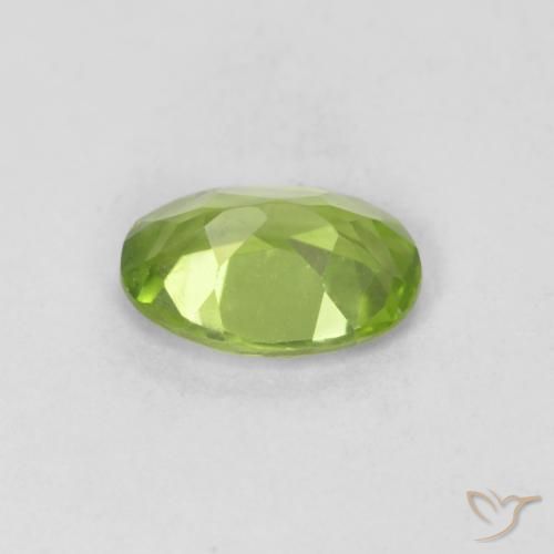 Peridot Gemstone in 7 x 5 mm (calibrated) Size for Sale, Peridot Stone in Medium Green Color