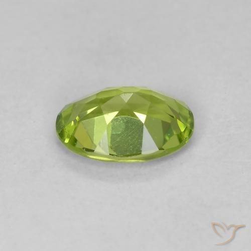 Peridot Gemstone in 7 x 5 mm (calibrated) Size for Sale, Peridot Stone in Lively Green Color