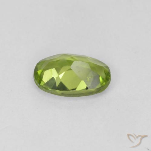 Peridot Gemstone in 7 x 5 mm (calibrated) Size for Sale, Peridot Stone in Medium Green Color