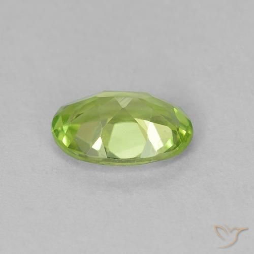 Peridot Gemstone in 7 x 5 mm (calibrated) Size for Sale, Peridot Stone in Lively Green Color