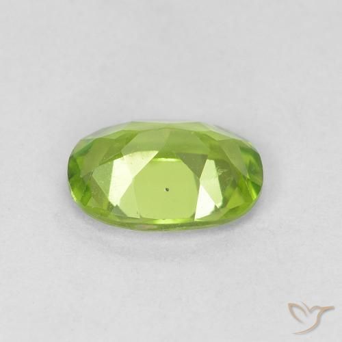 Peridot Gemstone in 7 x 5 mm (calibrated) Size for Sale, Peridot Stone in Lively Green Color