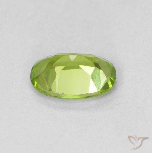 Peridot Gemstone in 7 x 5 mm (calibrated) Size for Sale, Peridot Stone in Lively Green Color