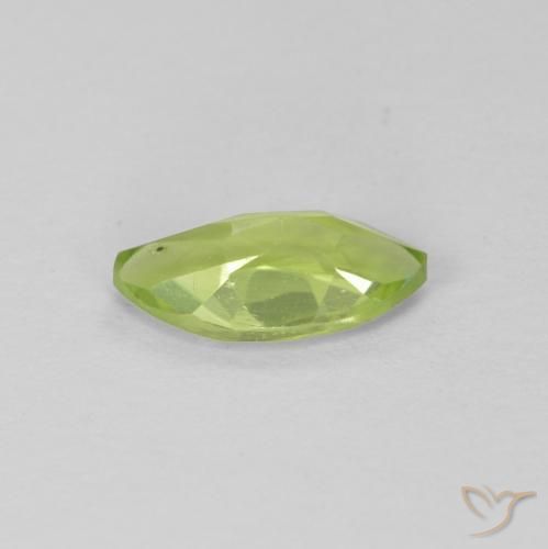 Peridot Gemstone in 8 x 4 mm (calibrated) Size for Sale, Peridot Stone in Medium Green Color
