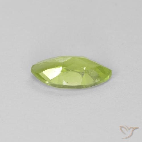 Peridot Gemstone in 8 x 4 mm (calibrated) Size for Sale, Peridot Stone in Medium Green Color