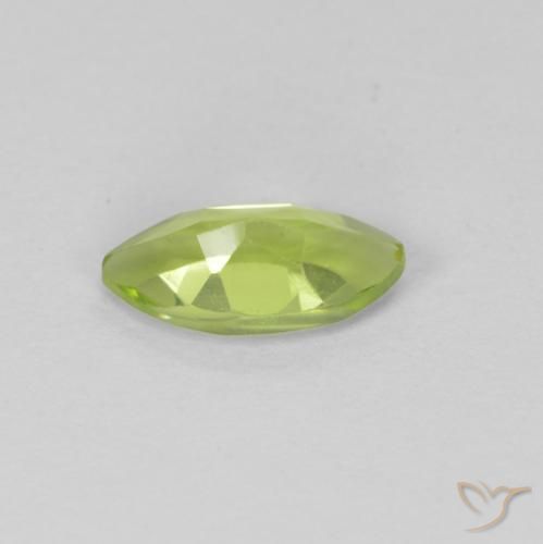 Peridot Gemstone in 8 x 4 mm (calibrated) Size for Sale, Peridot Stone in Medium Green Color