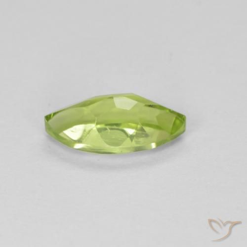 Peridot Gemstone in 8 x 4 mm (calibrated) Size for Sale, Peridot Stone in Yellowish Green Color