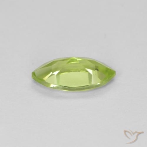 Peridot Gemstone in 8 x 4 mm (calibrated) Size for Sale, Peridot Stone in Lively Green Color