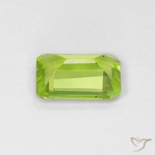 Peridot Gemstone in 7 x 5 mm (calibrated) Size for Sale, Peridot Stone in Bright Green Color