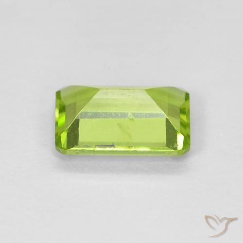 Peridot Gemstone in 7 x 5 mm (calibrated) Size for Sale, Peridot Stone in Bright Green Color
