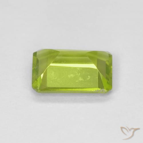 Peridot Gemstone in 7 x 5 mm (calibrated) Size for Sale, Peridot Stone in Bright Green Color
