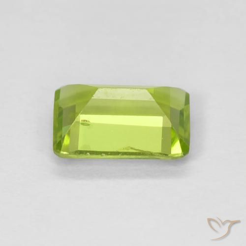 Peridot Gemstone in 7 x 5 mm (calibrated) Size for Sale, Peridot Stone in Bright Green Color