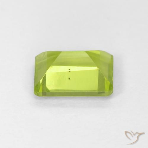 Peridot Gemstone in 7 x 6.1 mm Size for Sale, Peridot Stone in Lively Green Color
