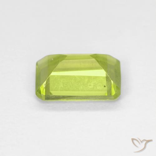 Peridot Gemstone in 7 x 5 mm (calibrated) Size for Sale, Peridot Stone in Bright Green Color