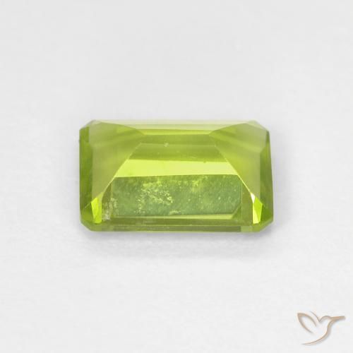 Peridot Gemstone in 7 x 5 mm (calibrated) Size for Sale, Peridot Stone in Medium Green Color