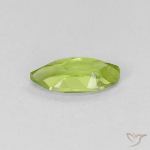 Peridot Gemstone in 8 x 4 mm (calibrated) Size for Sale, Peridot Stone in Medium Green Color
