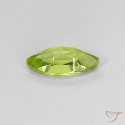 Peridot Gemstone in 8 x 4 mm (calibrated) Size for Sale, Peridot Stone in Yellowish Green Color