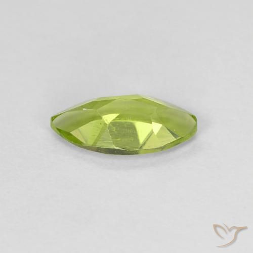 Peridot Gemstone in 8 x 4 mm (calibrated) Size for Sale, Peridot Stone in Yellowish Green Color