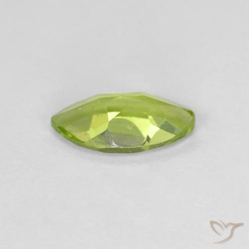 Peridot Gemstone in 8 x 4 mm (calibrated) Size for Sale, Peridot Stone in Yellowish Green Color
