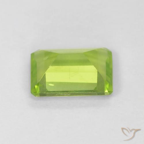 Peridot Gemstone in 7 x 5 mm (calibrated) Size for Sale, Peridot Stone in Bright Green Color