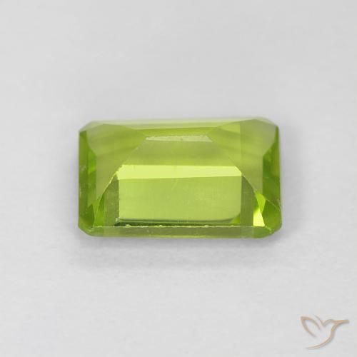 Peridot Gemstone in 7 x 5 mm (calibrated) Size for Sale, Peridot Stone in Bright Green Color