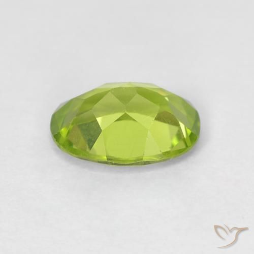 Peridot Gemstone in 8 x 6 mm (calibrated) Size for Sale, Peridot Stone in Medium Green Color